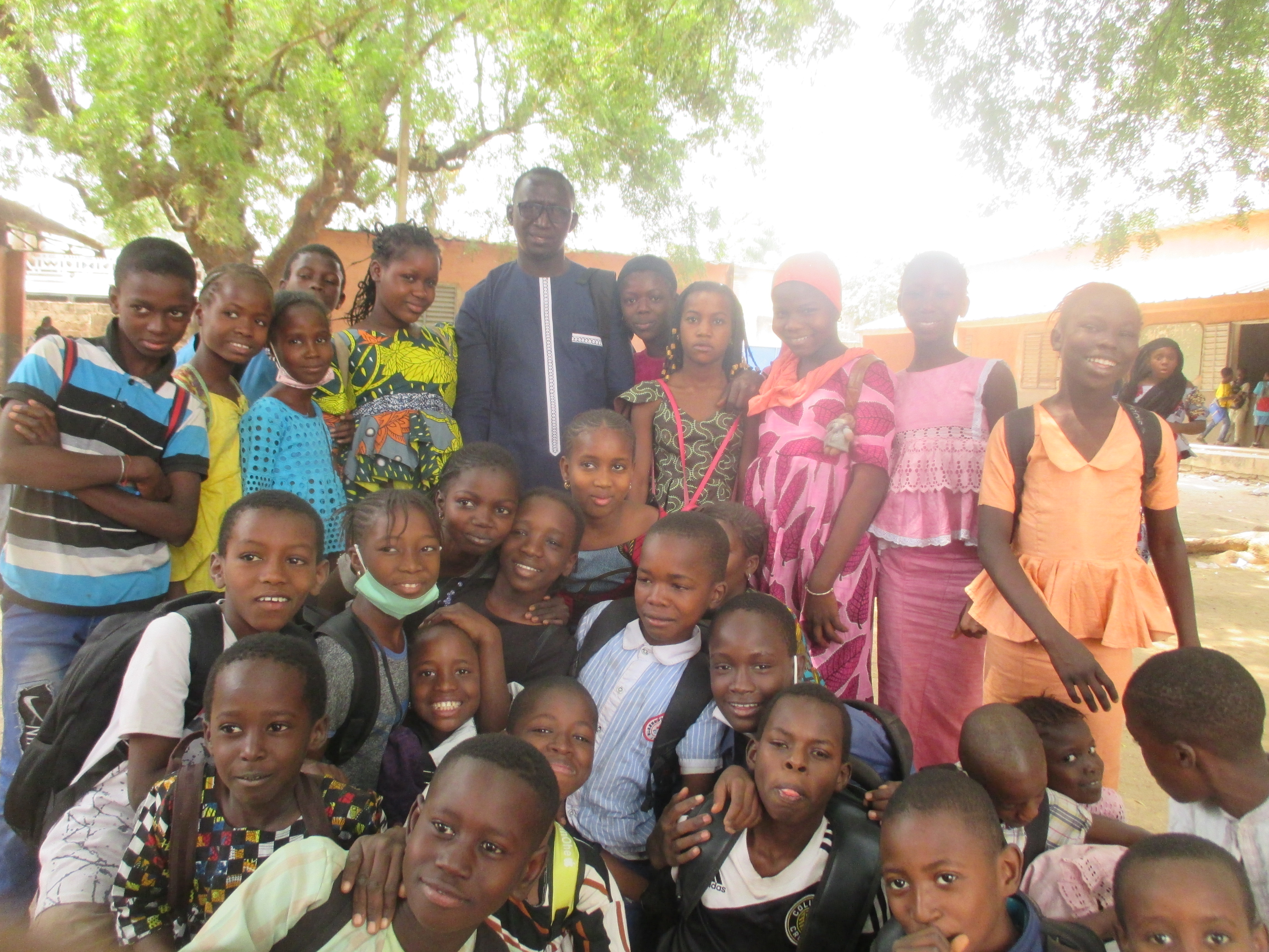 Enfants à l'école